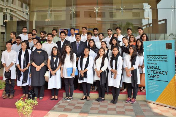 G D Goenka University,  School of Law conducted a Legal Literacy Camp at Nuh