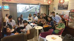 SoFD students study trip to Karol Bagh