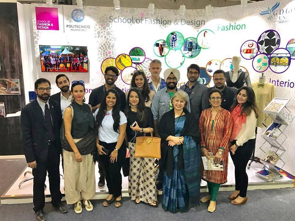 School of Fashion and Design participated at India Design Exhibition 2017