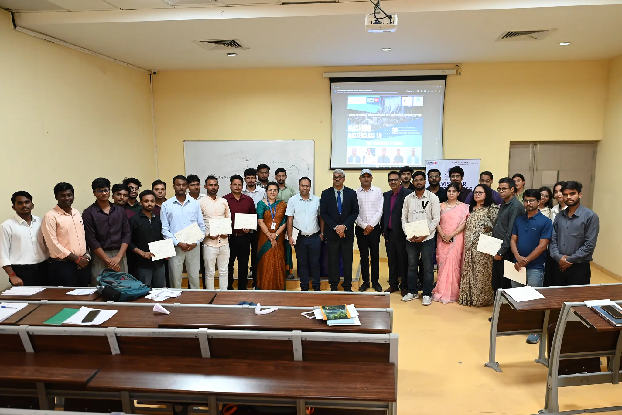 GD Goenka University AVISHKAR Masterclass on Design Thinking and Innovation