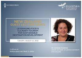 School of Hospitality conducting lecture on 