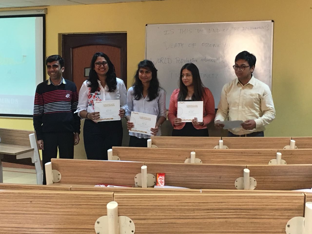 School of Education bagged the First Position in ‘Marketing Innovation Challenge’ organized by GD Goenka World Institute