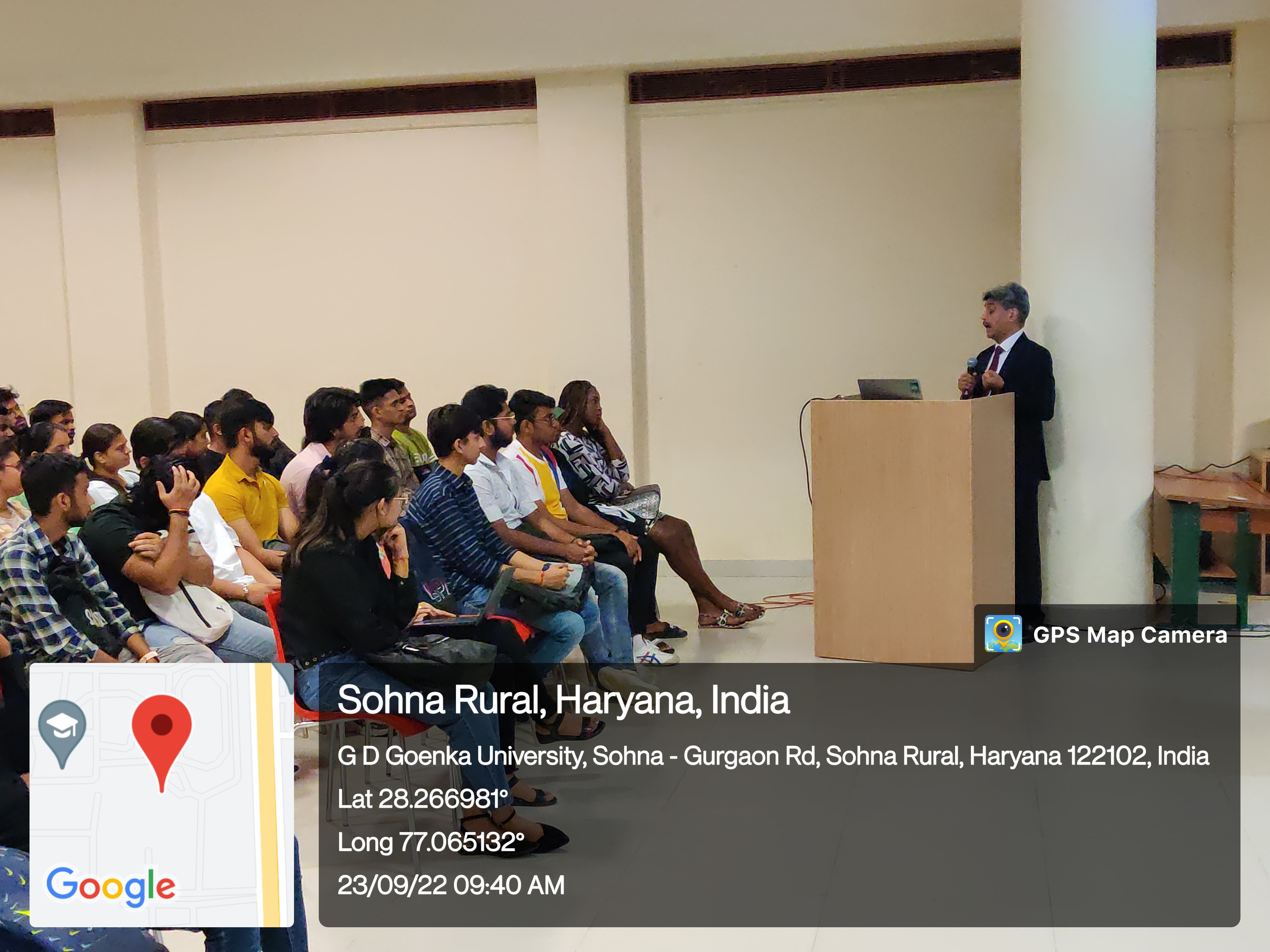 Guest lecture by Dr. Rajib Kumar Mishra