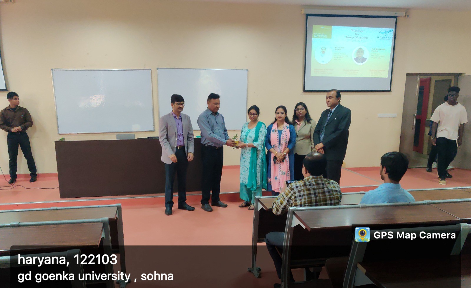 Workshop on “Group Discussion”