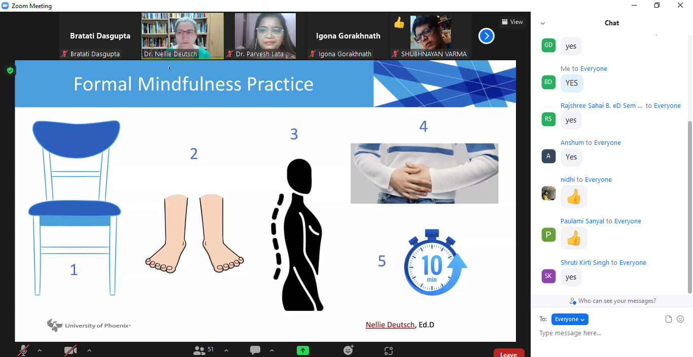 International Webinar on mindfulness in Classroom