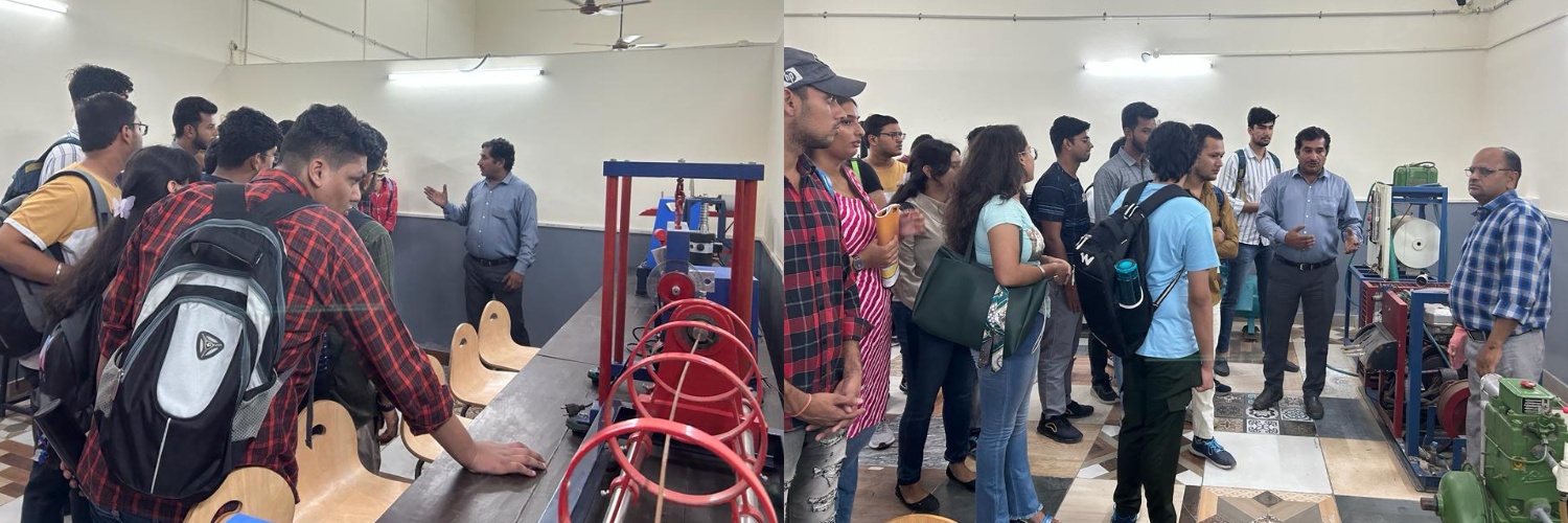 Students visit to Engineering Labs