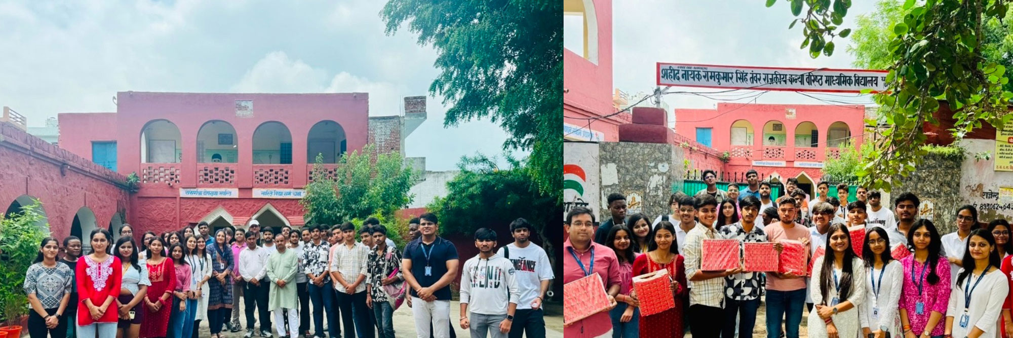 Visit to Government Girls Senior Secondary School, Ghamroj