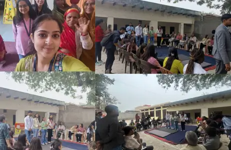 Visit for Social Awareness to Ghamroj Village