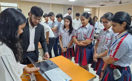 Visit of GD Goenka World School Students