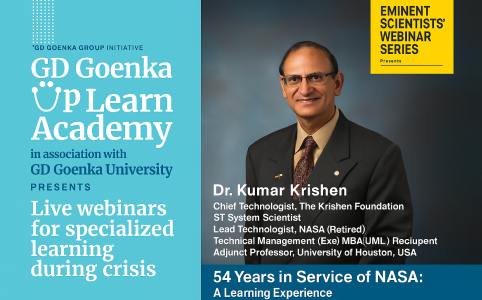 Report on the Guest Lecture by Dr. Kumar Krishen, Ex NASA Scientist at GDGU