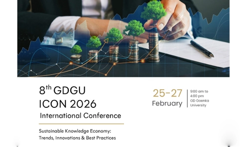 8th GDGU ICON 2026 Sustainable Knowledge Economy: Trends, Innovations & Best Practices