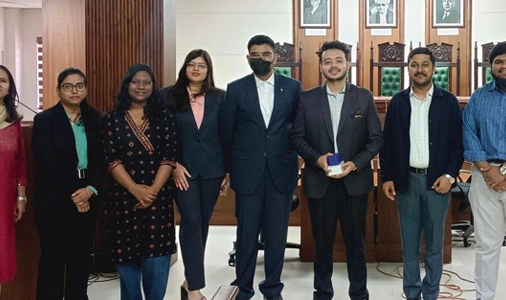 Guest Lecture by Mr. Maurya Hanspal from JP Morgan Chase & Company