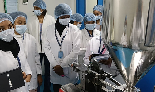 Industrial Visit to Moniques Pharmaceuticals Pvt. Ltd., Faridabad