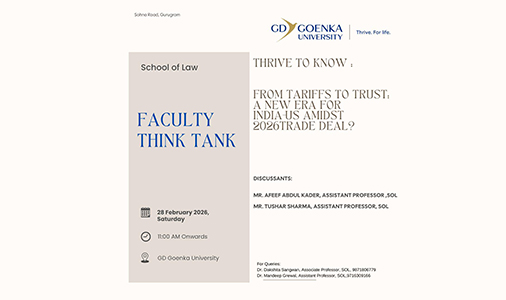 Faculty Think Tank