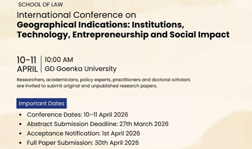 International Conference on Geographical Indications: Institutions, Technology, Entrepreneurship and Social Impact (Hybrid)