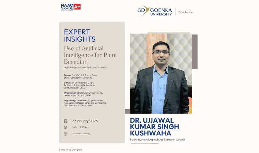 Expert Insights “Use of Artificial Intelligence of Plant Breeding” by Dr. Ujjawal Kumar Singh Kushwaha, Scientist (Nepal Agricultural Research Council)