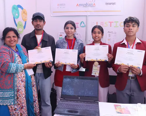 Celebrating Excellence: SoES Students Excel at Anveshana 2025–26