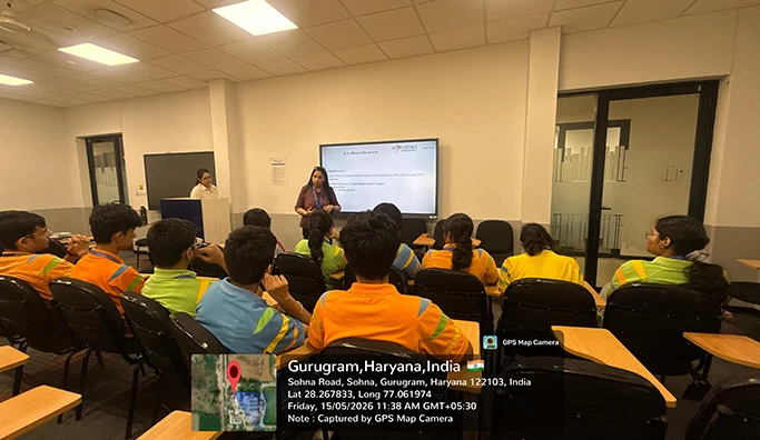 Student Visit – GD Goenka Public School to School of Liberal Arts, GD Goenka University