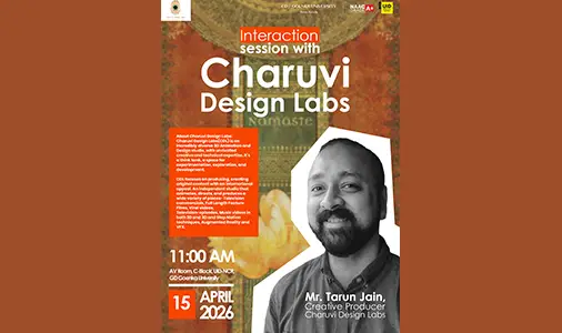 Interaction Session with Charuvi- Design Labs
