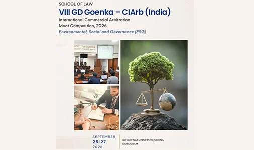 VIII GD Goenka - CIArb (India) International Commercial Arbitration Moot Competition 2026
