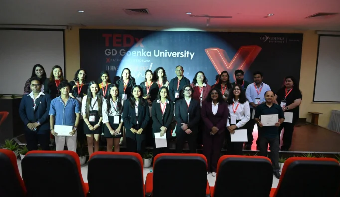 TEDx GD Goenka University 2026 – Thrive: The Resilient Mind
