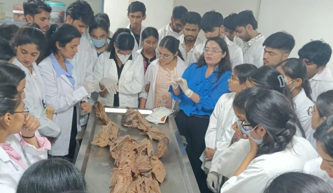 Industrial Visit to ESIC Medical College, Faridabad