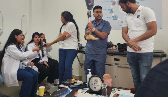 Industrial Visit-Otto Bock Healthcare, Artificial Limb Setting Centre, Gurugram