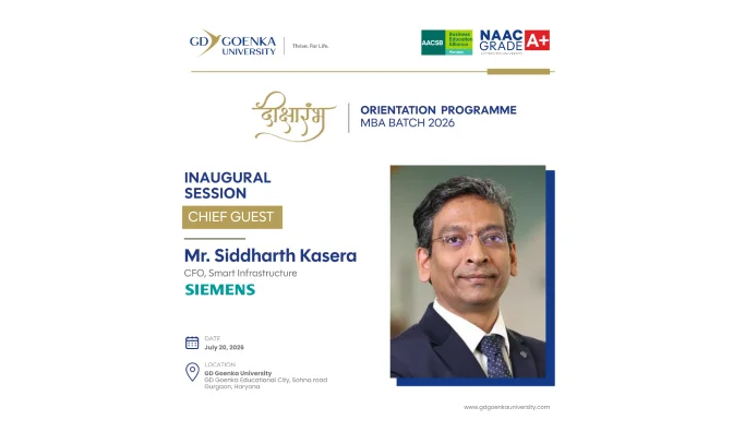 Orientation Programme MBA Batch 2026