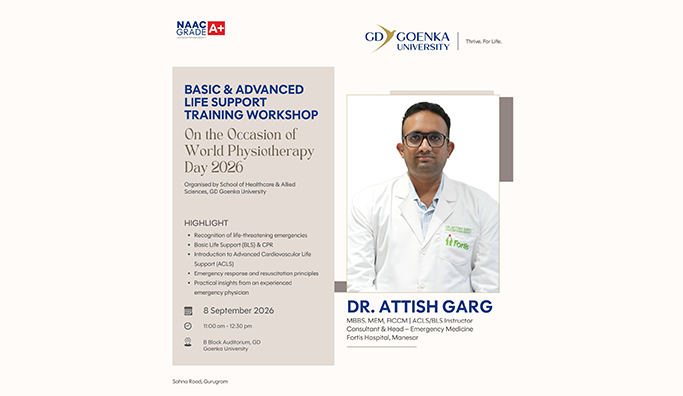 Basic & Advanced Life Support Training Workshop On the Occasion of World Physiotherapy Day 2026