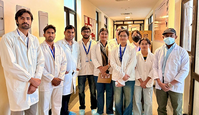 Industrial Visit :BRIC-Translational Health Science and Technology Institute, 3 rd Milestone, Faridabad
