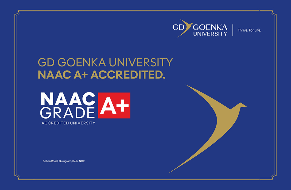 GD Goenka University Achieves NAAC A+ Accreditation