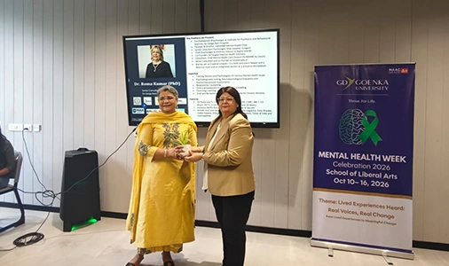 Expert session on “Toxic Positivity and Mental Health” by Dr. Roma Kumar